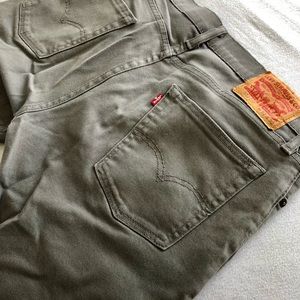 513 Slim Straight Men’s gray jeans